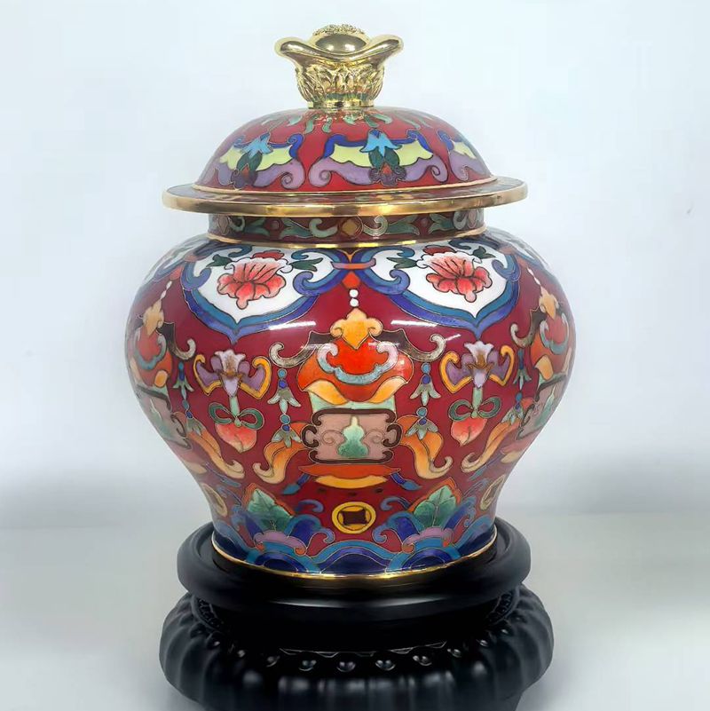 《财福满贯》景泰蓝 中国工艺美术大师戴嘉林创作