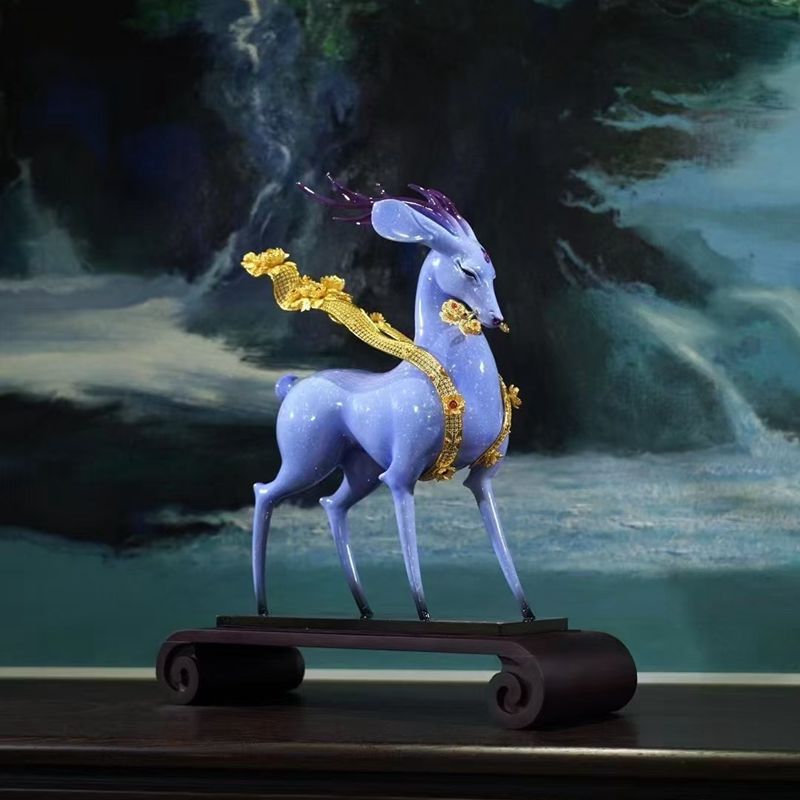 朱炳仁・程淑美双师巨献《九运中国鹿》如意版